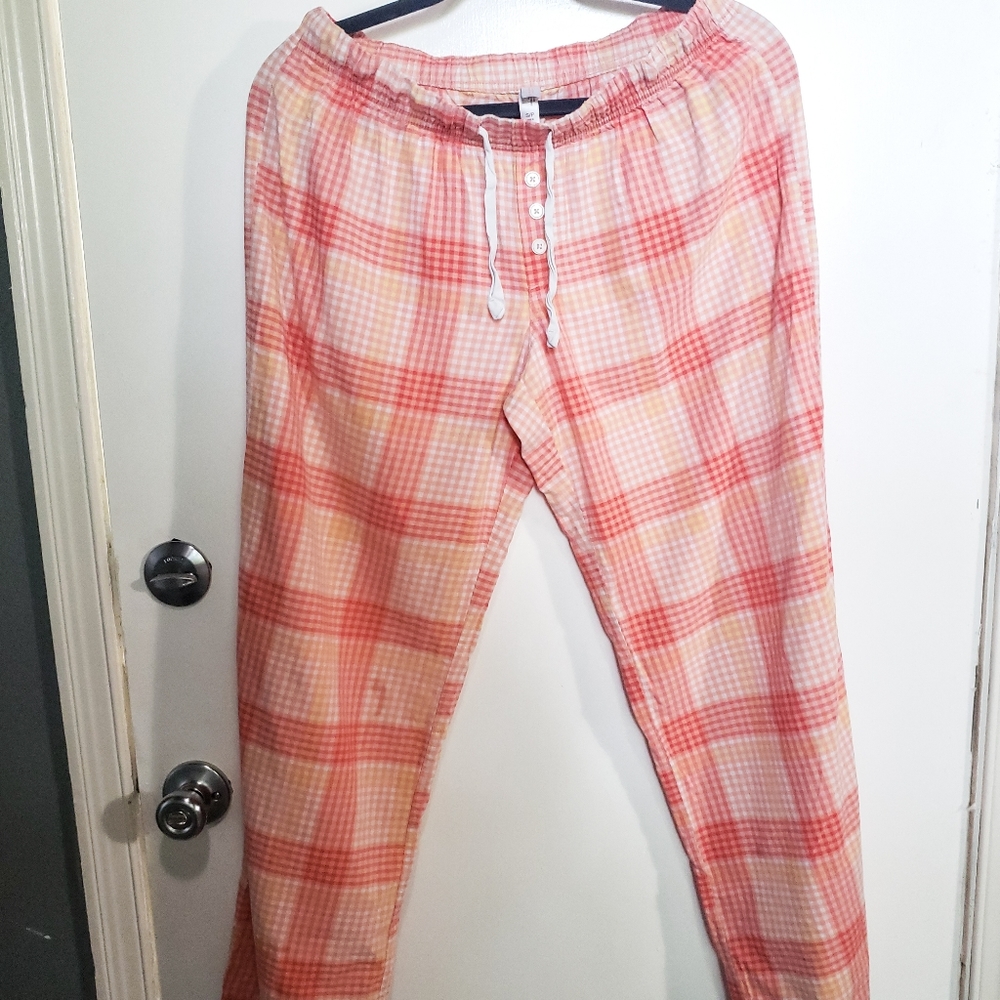 3/$10 Plaid Pajama pants